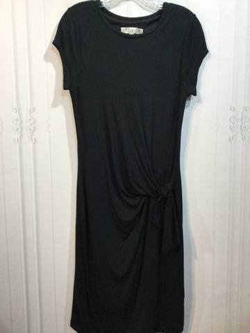 LOFT Size M/8-10 Black Dress