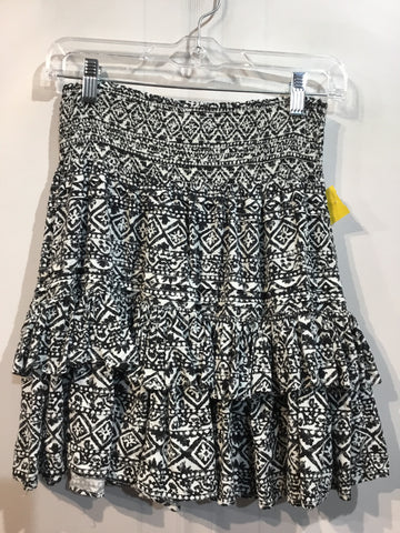 LAUREN Ralph Lauren Size XSP/0-2P Black & White Skirts