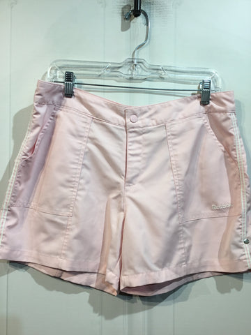 Reebok Size L/12-14 Baby Pink Athletic Wear