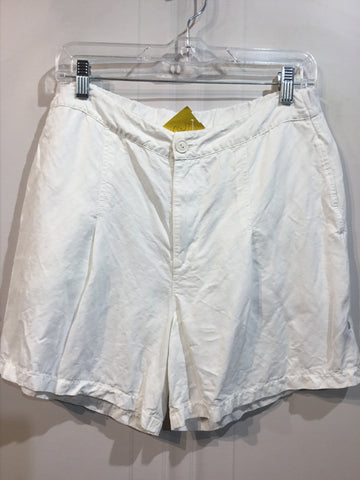 European Culture Size L/12-14 White Shorts
