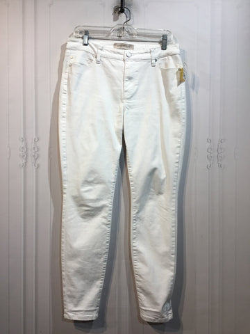 Liverpool Size M/8-10 White Jeans