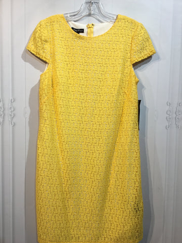 Maggy Boutique Size M/8-10 Yellow Dress