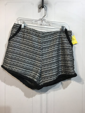 TCEC Size L/12-14 Black & Silver Shorts