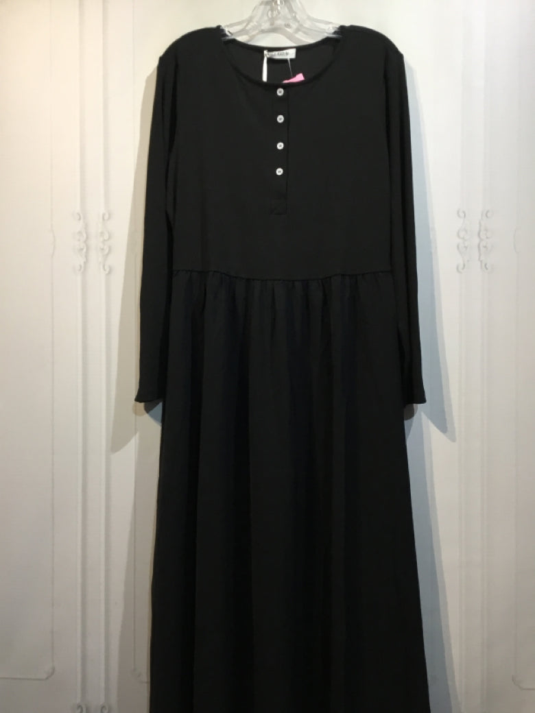 grace karin black dress NWT Size Large DRESS/1 PIECE – Worth The Wait DRESS CASUAL MAXI Color Size:16 W Comfy Black Striped T-shirt Maxi dresses