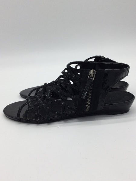 Nine West Size 8 Black Sandals