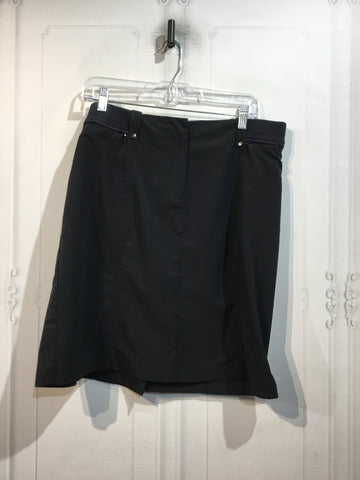 Zenergy by Chico's Size 2/Large Black Skirts