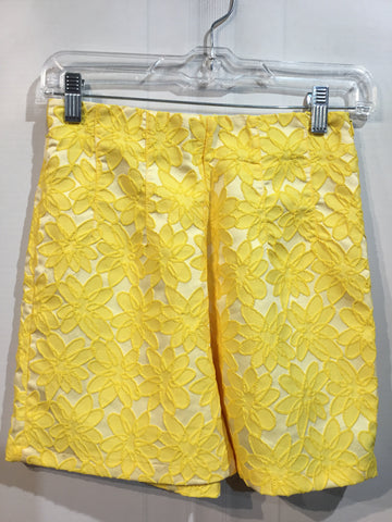 Zara Basic Size S/4-6 Yellow Shorts