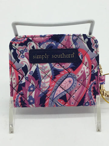 Simply Southern Size Small Navy/Pink/Purple Wallets
