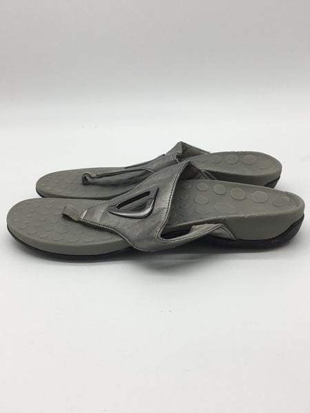 Orthoheel Size 7 Silver Sandals