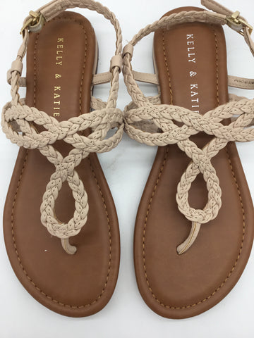 Kelly & Katie Size 7 Nude Sandals