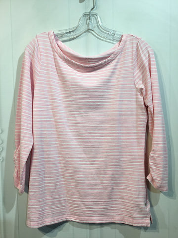 T by Talbots Size M/8-10 Baby Pink Tops