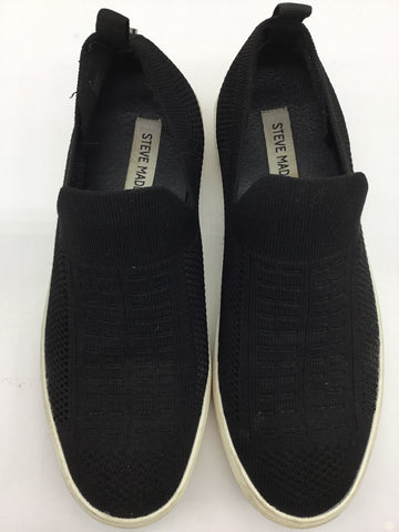 Steve Madden Size 8.5 Black & White Shoes