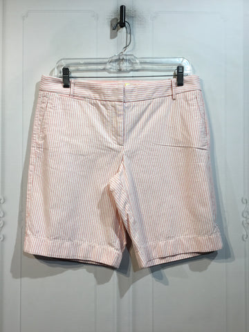 JCREW Size M/8-10 White & red Shorts