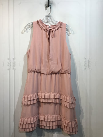 Laundry by Shelli Segal Size L/12-14 Dusty Pink Dress