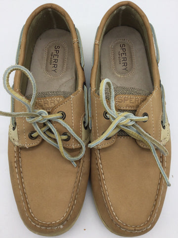 Sperry Size 8W Tan Shoes