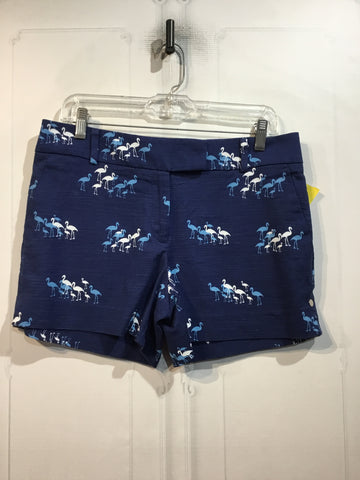 Ann Taylor LOFT Size S/4-6 Navy/White/Baby Blue Shorts