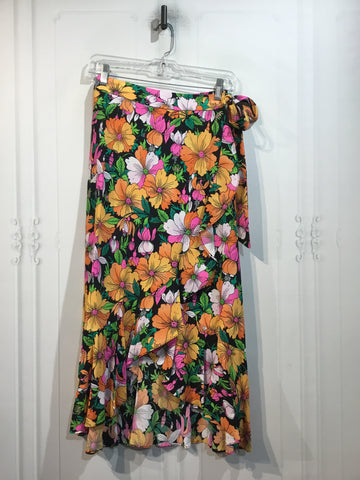 TOPSHOP Size XS/0-2 Black/Pink/Orange/Green Skirts