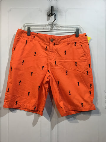 Merona Size S/4-6 Orange & Navy Shorts