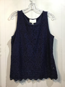 Pappagallo Size S/4-6 Navy Tops