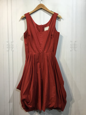 Gary Graham Size S/4-6 Brick Red Dress
