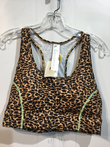 Fabletics Size L/12-14 Leopard Athletic Wear