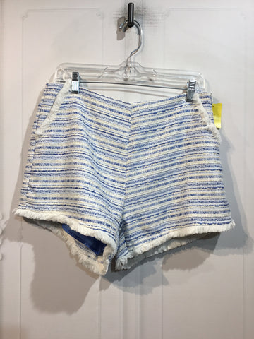 TCEC Size L/12-14 White/Blue/Gold Shorts