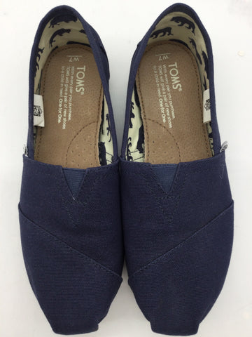 Toms Size 7 Navy Shoes