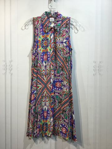 Cupio Size M/8-10 Multi-Color Dress
