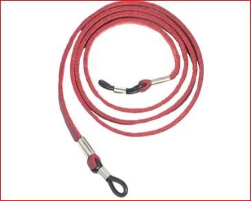 Faux Leather Cord  -  Red