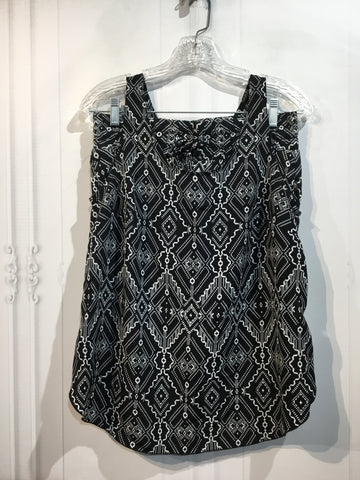 MAMA By H & M Size S/4-6 Black & White Maternity
