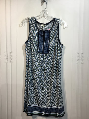 MAX STUDIO Size L Blue DRESS/1 PIECE