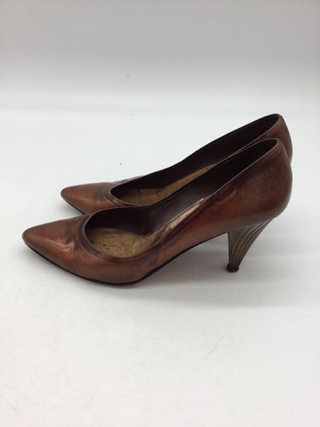 Versani Size 6.5 Brown Shoes