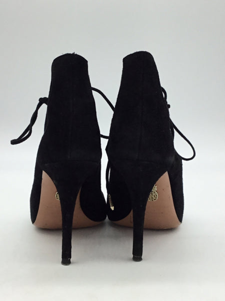 LUXURY AQUAZZURA FIRENZE Size 8.5 Black Shoes