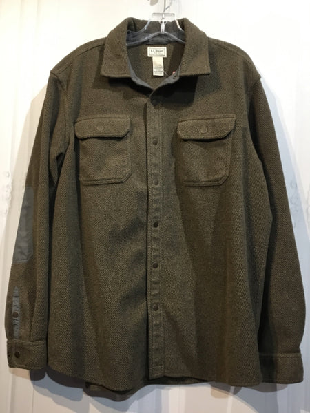 LL Bean Size Large Green Men's