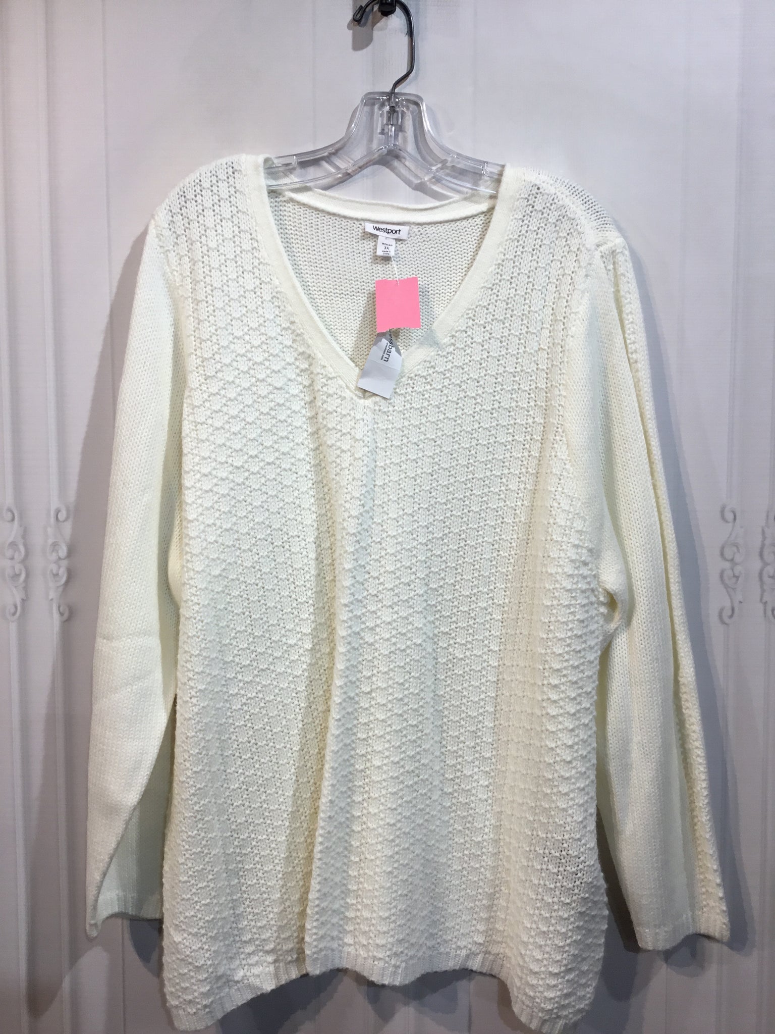 Westport Size 3X White Tops