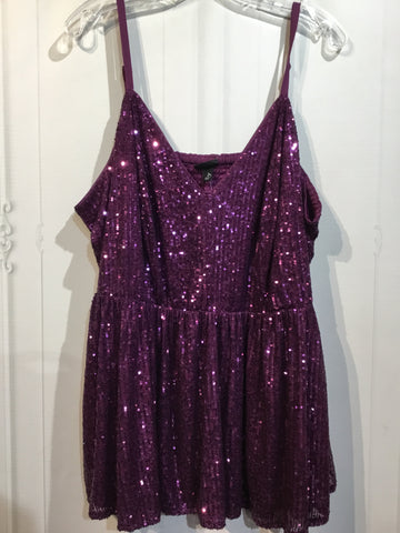 NWT - Torrid Size 3X/22-24 Purple Tops