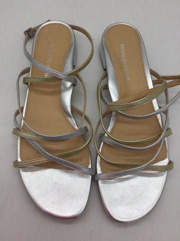 LUXURY Marion Parke Size 8.5 Silver Shoes