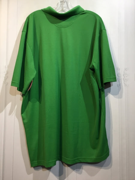 Size 2X Green Men's
