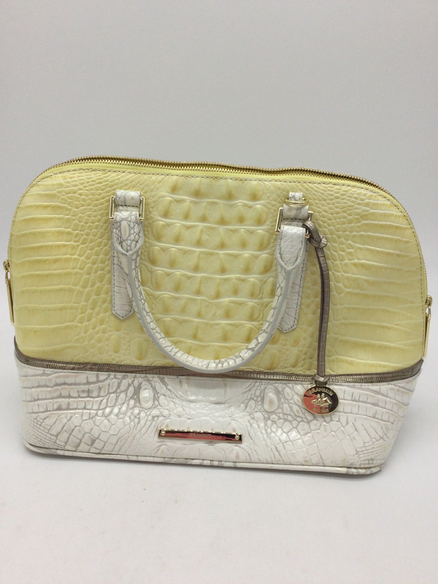 Brahmin Size Medium Yellow Purses/Wallets