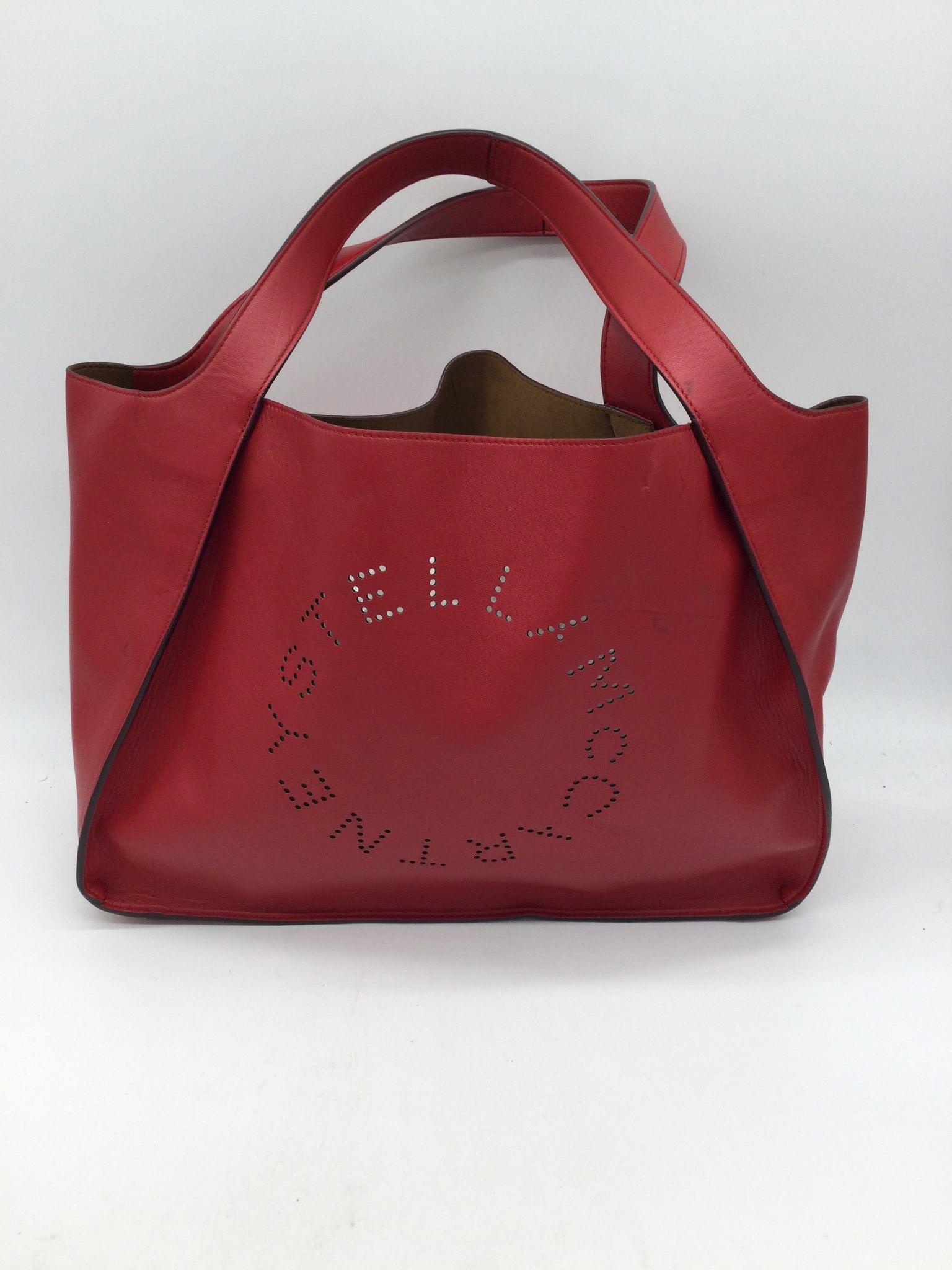 LUXURY Stella McCartney Size Large Red Purses/Wallets