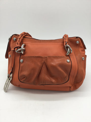 B. Makowsky Size Medium Orange Purses/Wallets
