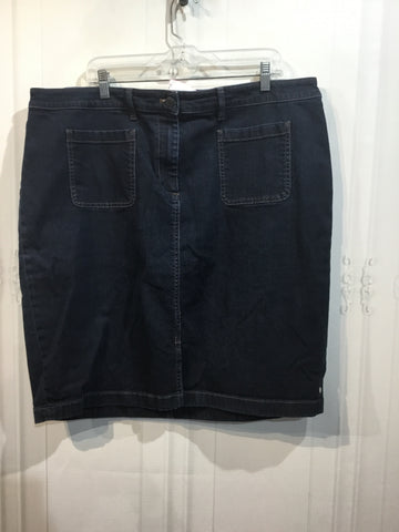 Talbots Size 1X Blue Bottoms