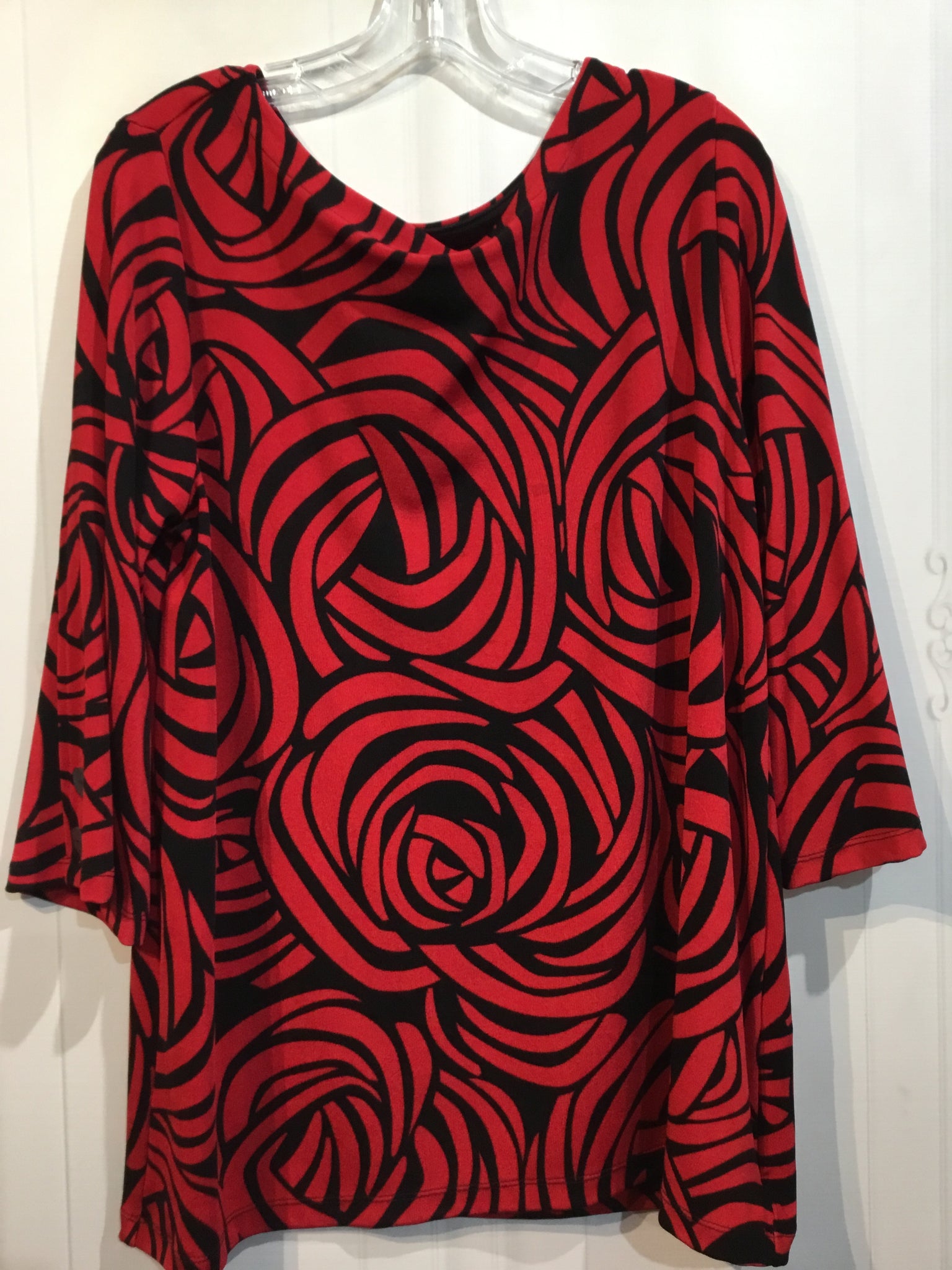 CHICO'S Size XL/16 Red Tops