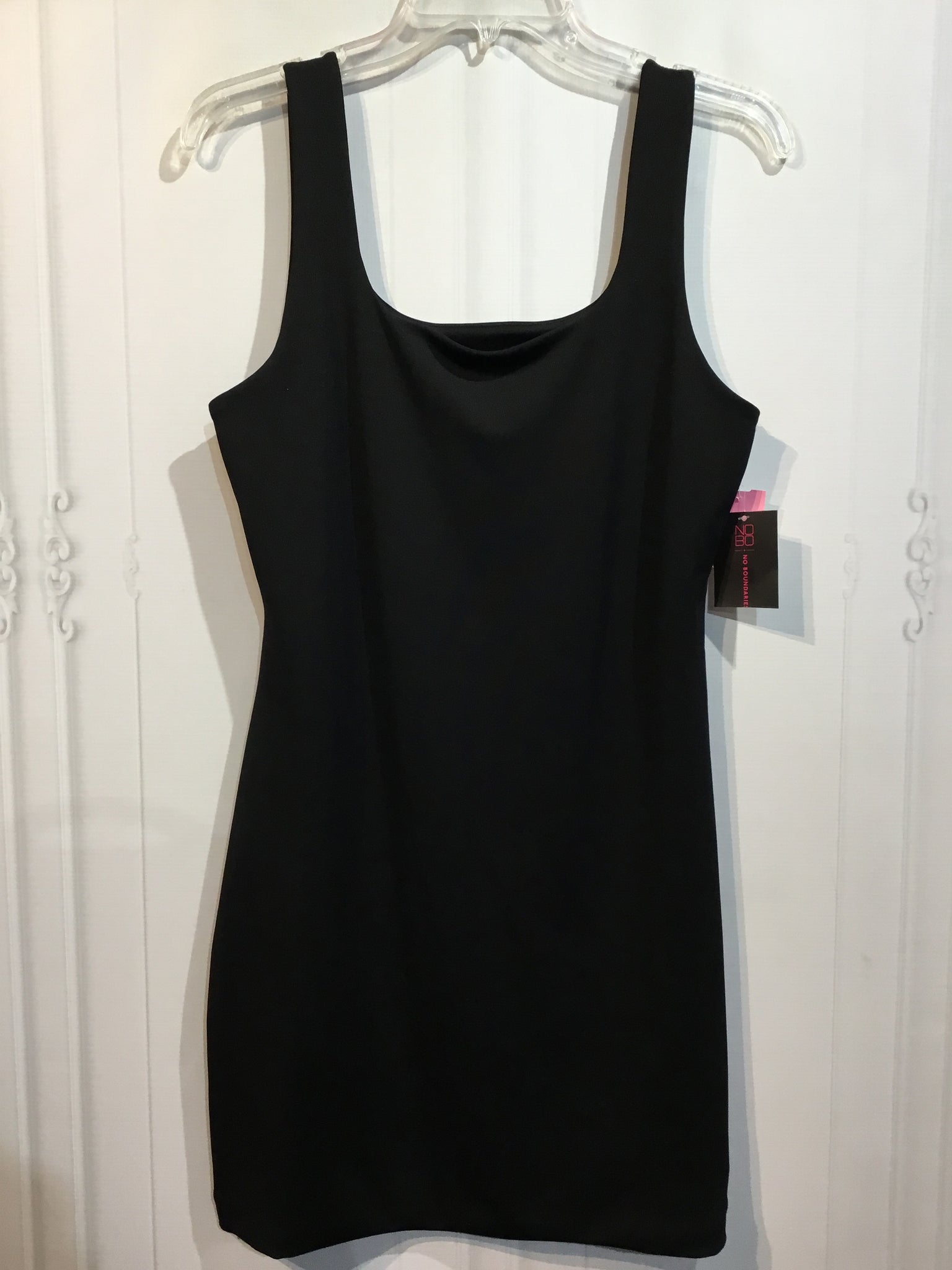 NWT - nO bOUNDARIES Size L Black DRESS/1 PIECE