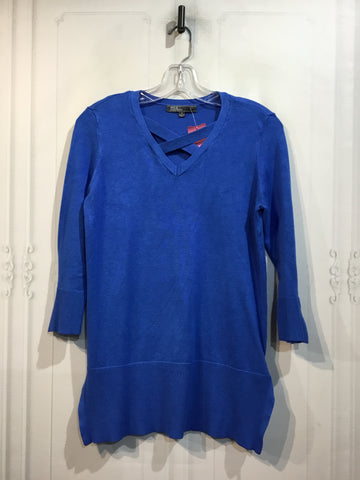 89th & Madison Size S Blue Tops
