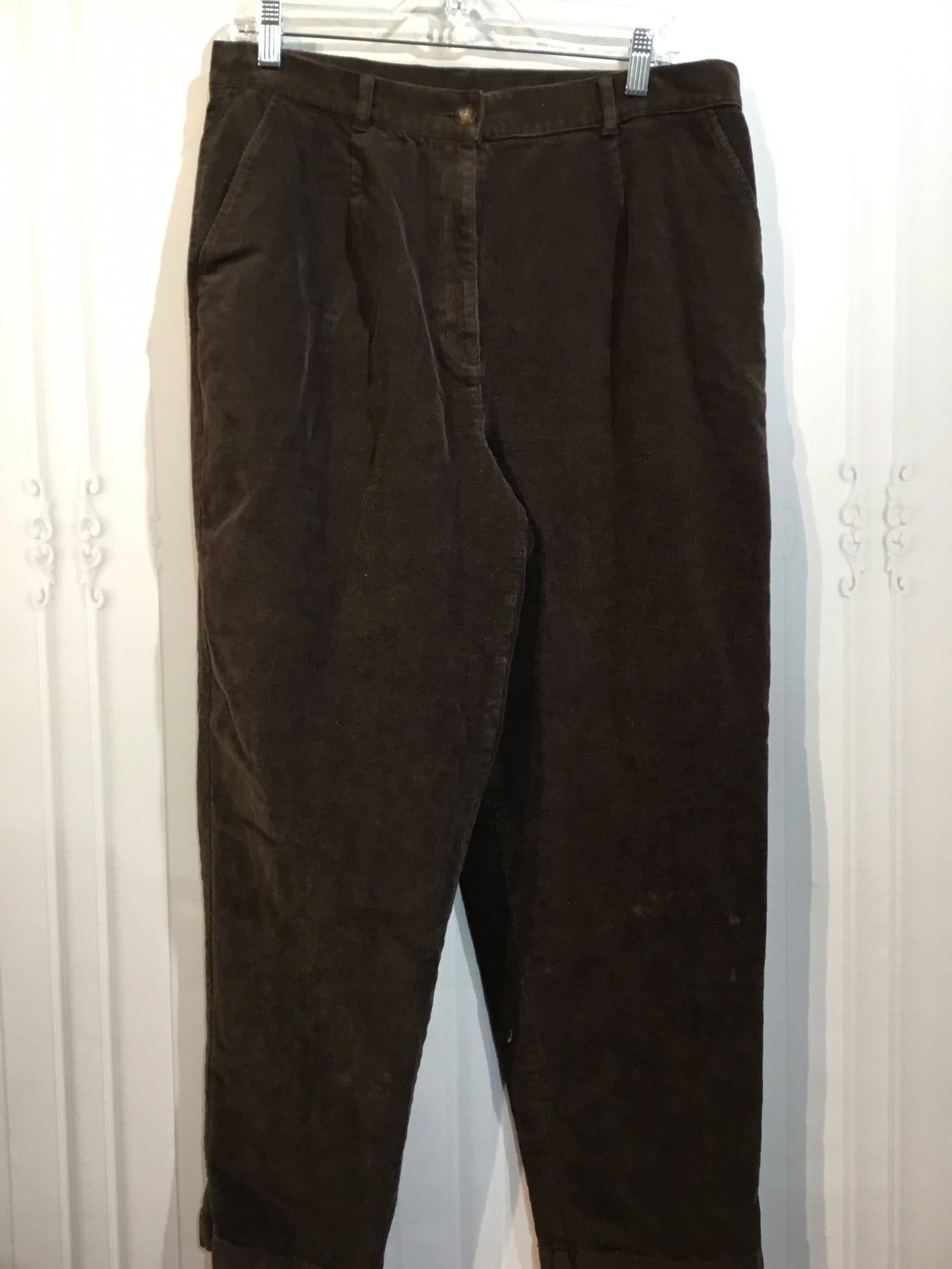 LL Bean Size XL/16-P Brown Bottoms
