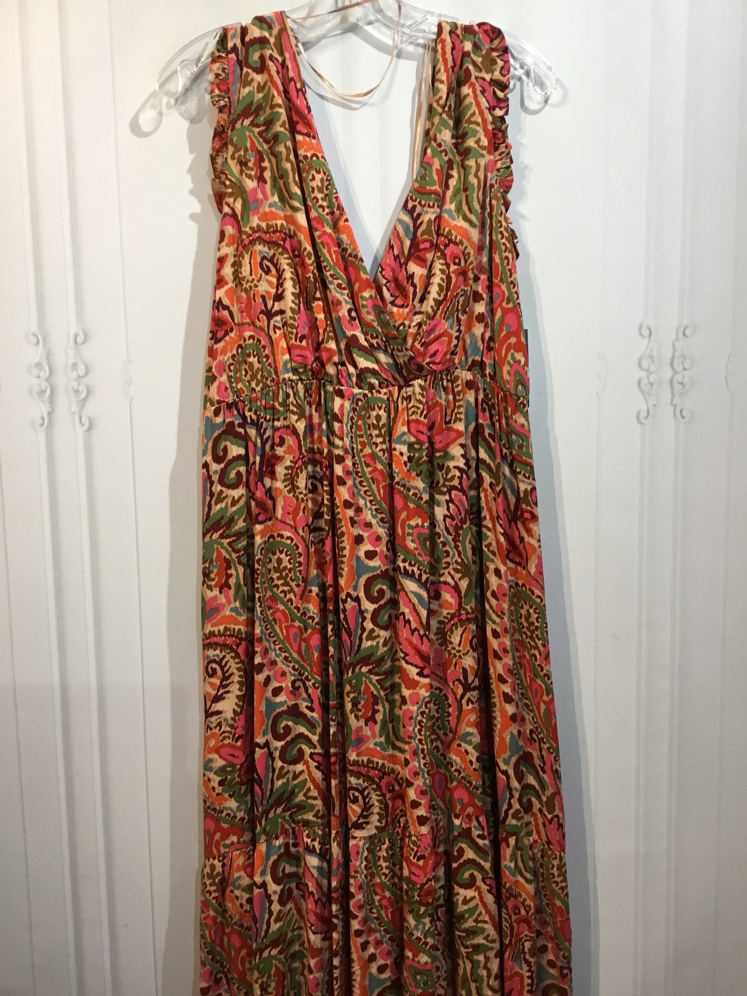 MSk Size XLP Brown DRESS/1 PIECE