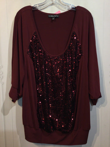 Baby Phat Size 2X Red Tops