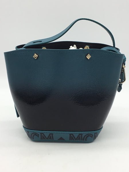 LUXURY MCM Size Small Blue Purses/Wallets