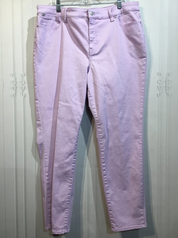 Talbots Size XL/16 Purple Bottoms